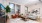 a living room with a large window